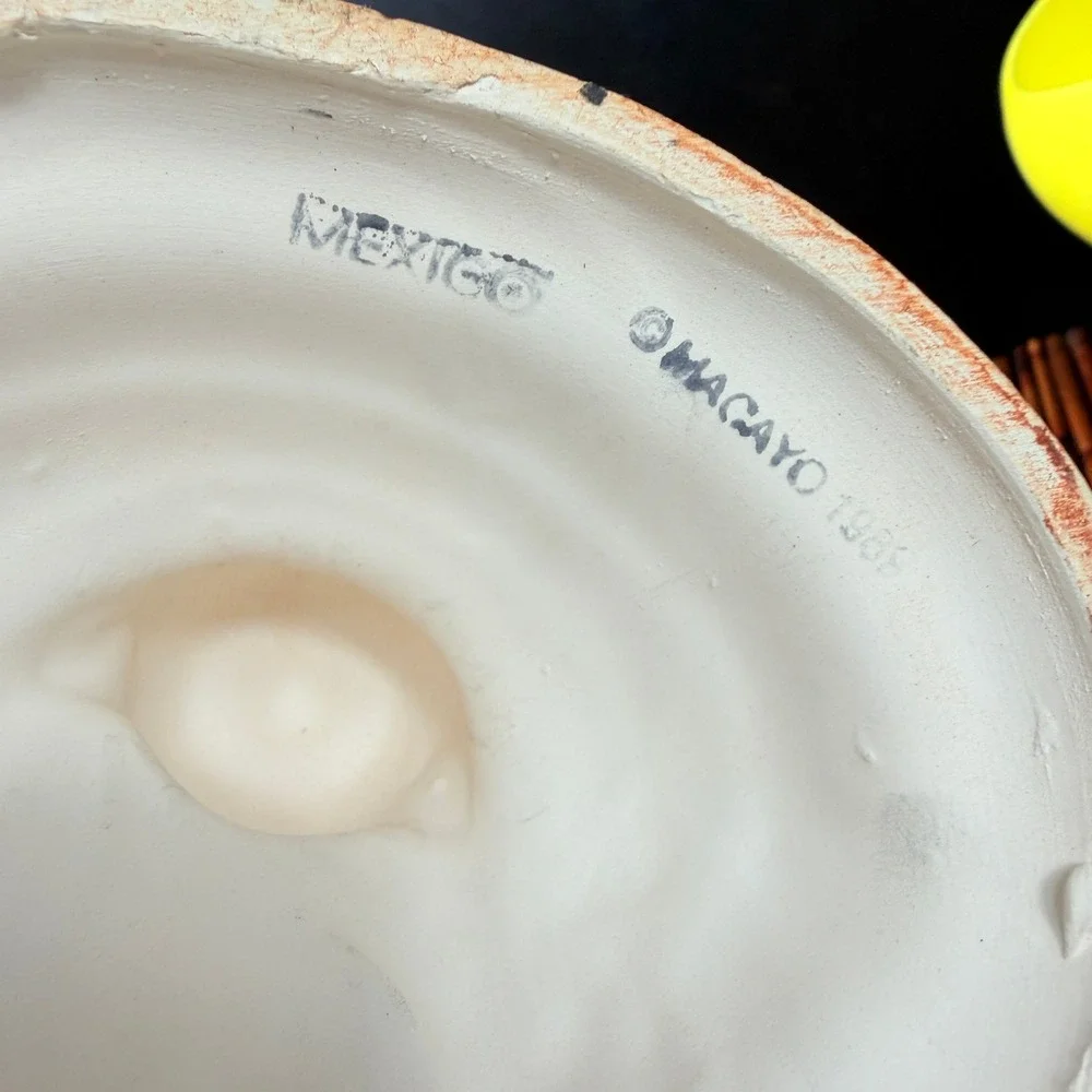 Macayo's Mexican Restaurants Margarita Mug Set, Ceramic Salsa, Chips, guacamole